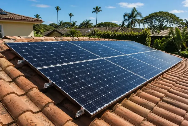 Installation de panneaux solaires à Montpezat